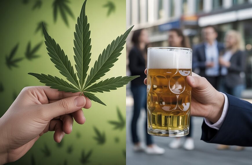Cannabis legal, Alkohol glorifiziert – Deutschlands Doppelmoral umfassend erklärt