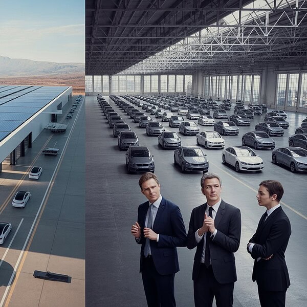 Tesla Baut Gigafactories, BMW Baut Ausreden – Ein Vergleich